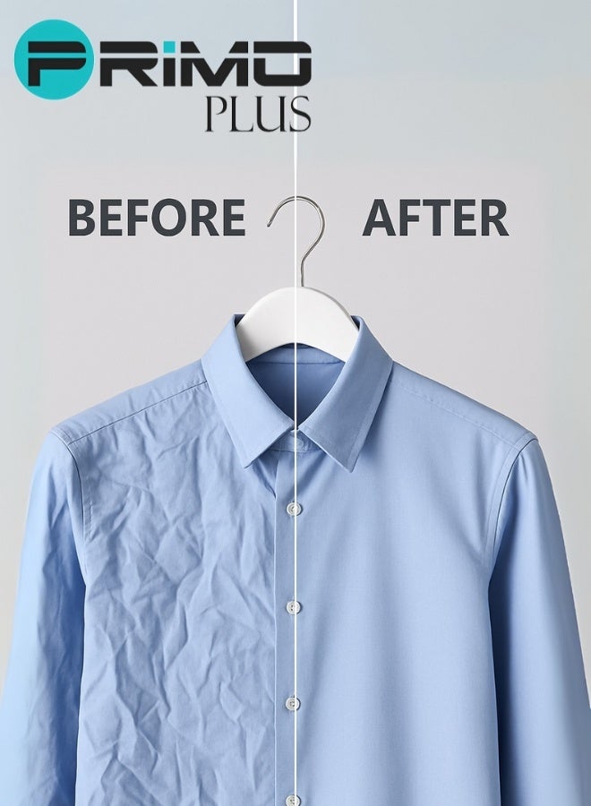 PRIMO PLUS 2-In-1 Professional Garment Steam Iron – Vertical & Flat Professional Steam Iron For Clothes, Designed For Both Vertical Steaming And Flat Ironing. Equipped With 2000W Power, A Large 1.8L Water Tank, Fast Heating System, And Continuous Strong Steam Output To Efficiently Remove Wrinkles From All Types Of Fabrics - Image 5